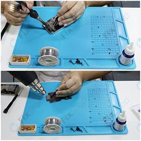 ESD Antistatična, toplotno odporna silikonska podloga - 35 x 25 cm