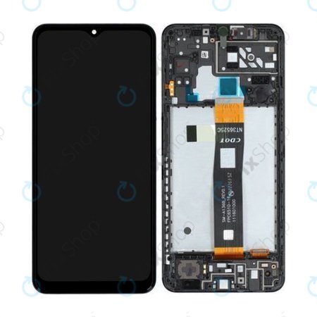 Samsung Galaxy A04S A047F - LCD zaslon + steklo na dotik + okvir (Black) - GH82-29805A Genuine Service Pack
