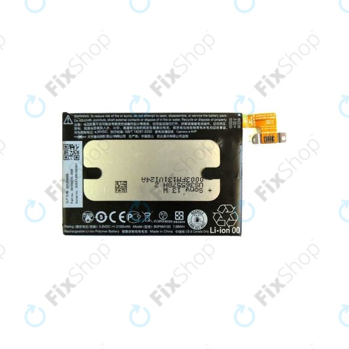 HTC One Mini 2 (M8MINI) - Baterija B0P6M100 2100mAh