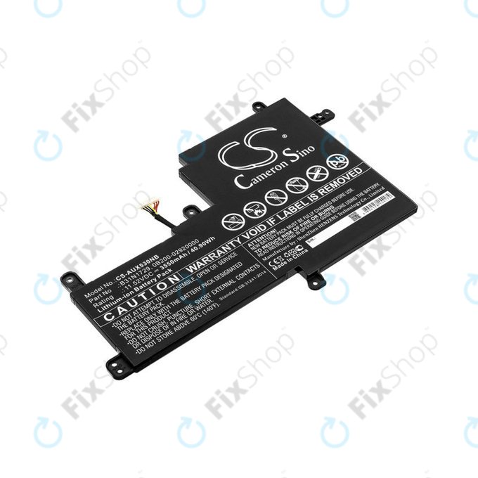 Baterija za Asus VivoBook S15, X530, 3550mAh, Li-Ion, 11.52V, B31N1729, HQ