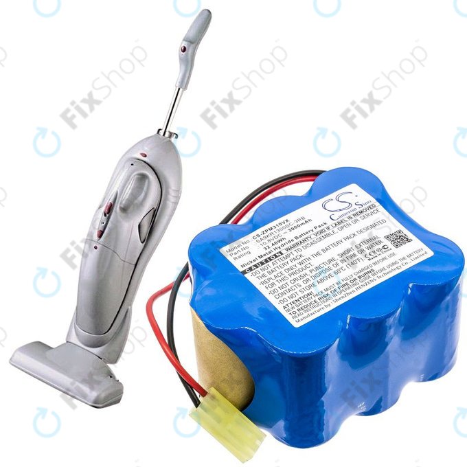 Baterija za Zepter LMG-310, 9P-130, 3000mAh, Ni-MH, 10.8V, SA9KR1300SC-3RB, HQ