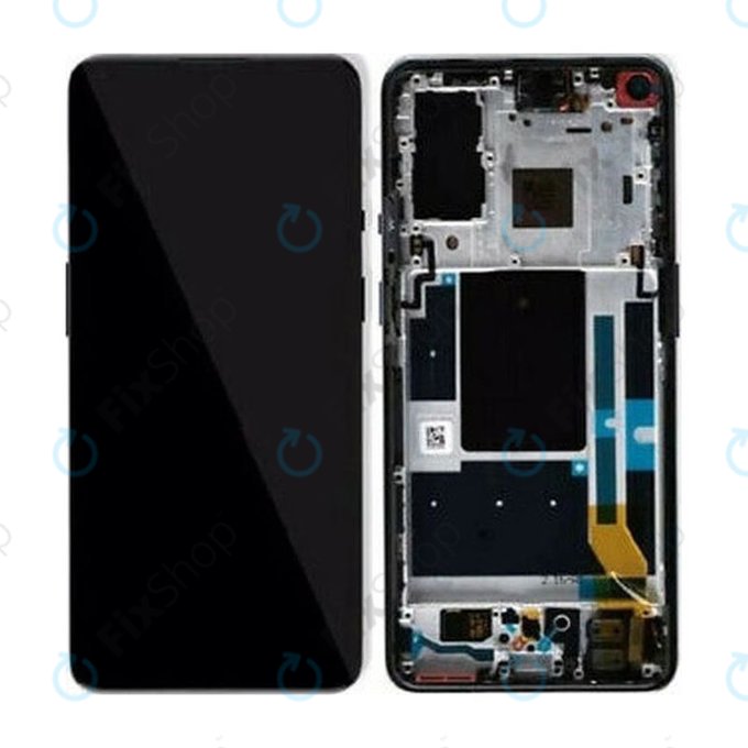 OnePlus 9 - LCD zaslon + steklo na dotik + okvir (Astral Black) OLED