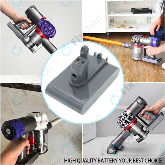 Baterija za Dyson DC31, DC34, DC35, DC44, DC45, DC56, 1500mAh, Li-Ion, 22.2V, 965557-03, HQ