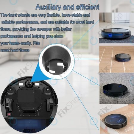 Eufy Robovac-series - Sprednje kolo (Črna)