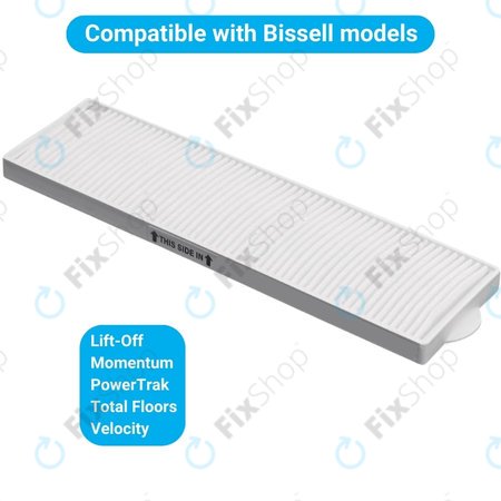 Bissell Lift-Off, Momentum, PowerTrak, Total Floors, Velocity - Filter (Slog 8, 14)