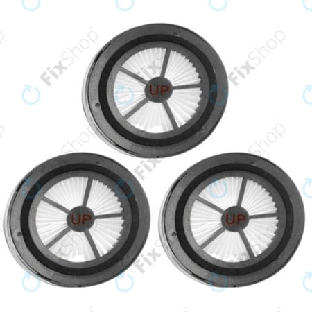 Proscenic P10, P11, U11 - HEPA Filter (Black) - 3 kosa