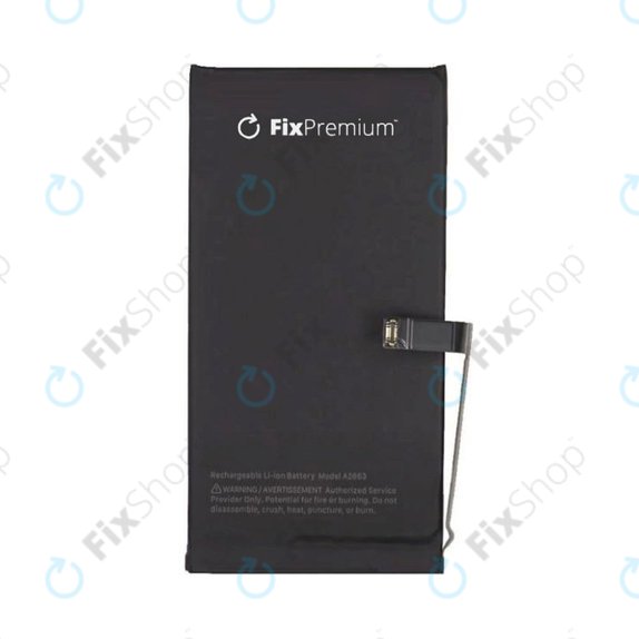 Baterija za iPhone 14, 3279mAh, A2863, FixPremium