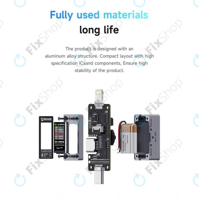 Mechanic T-824 - Tester za priključek za polnjenje