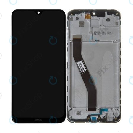 Xiaomi Redmi 8, Redmi 8A - LCD zaslon + steklo na dotik + okvir (Onyx Black) - 5600040C3I00 Genuine Service Pack