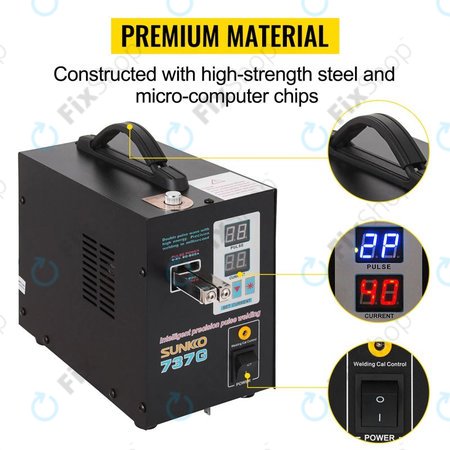 Sunkko 737G - Baterijski točkovni varilec (1,5 KW)