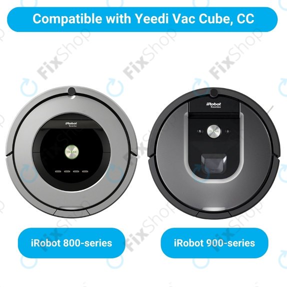Komplet nadomestnih delov za iRobot Roomba 800, 900-series (1 par glavnih krtač, 2x Filter, 2x Stranska krtača)