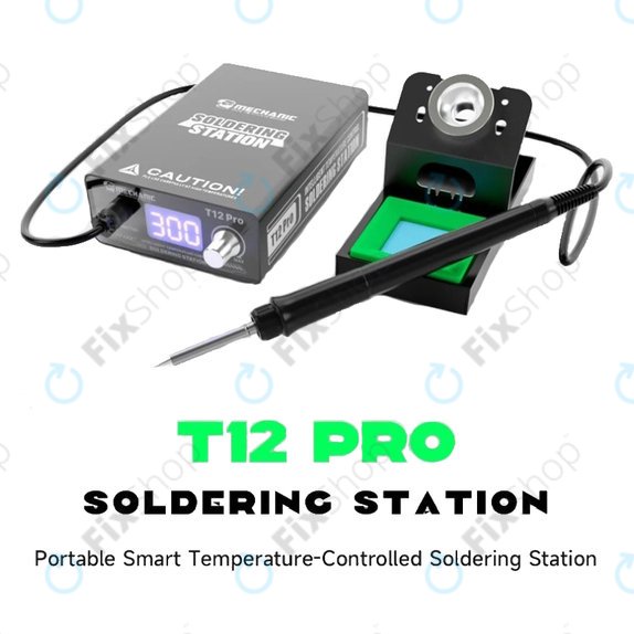 Mechanic T12 Pro - Digitalna spajkalna postaja (Black)