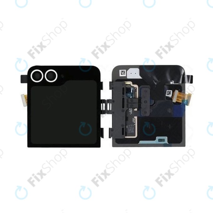Samsung Galaxy Z Flip 6 F741B - LCD zaslon + steklo na dotik + okvir (zunanji) (White) - GH97-30012F Genuine Service Pack