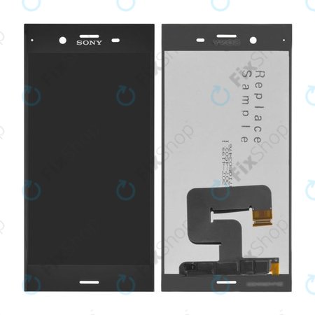 Sony Xperia XZ1 G8341 - LCD zaslon + steklo na dotik (Black) TFT