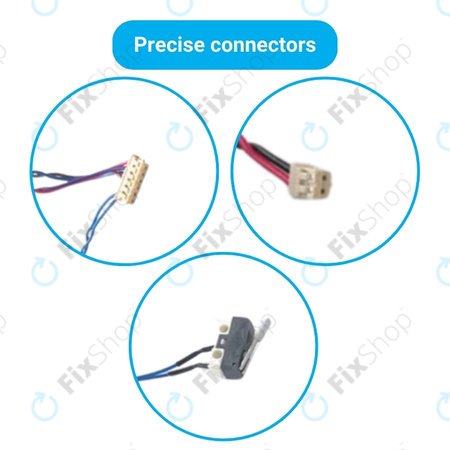 Ecovacs Deebot N-series, T-series, Ozmo-series - Kolo z Motorjem (Levo)