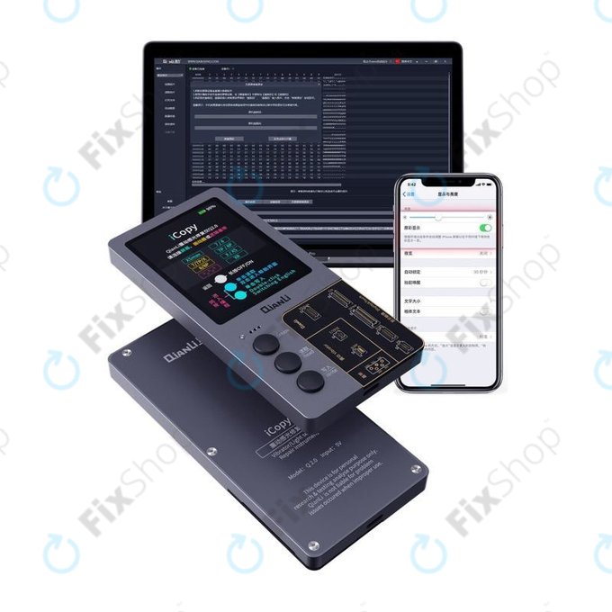 QianLi iCopy Plus 2.2 - True Tone, senzor svetlobe, programator vibracij in tester baterije (iPhone 7 - 11 Pro Max)