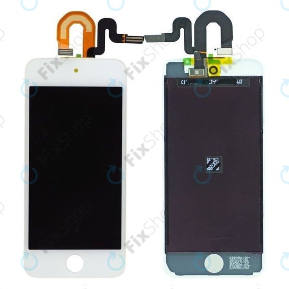 Apple iPod Touch (5th Gen, 6th Gen, 7th Gen) - LCD zaslon + steklo na dotik + okvir (White) TFT