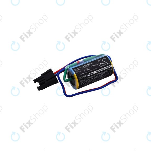 Baterija za Mitsubishi Robot Control PLC, A RH, MR, 1700mAh, Li-MnO2, 3.6V, B9670-MC, HQ