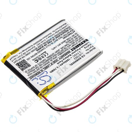 Baterija za Sony Mdr-Xb950n1, Srs-Ws1, 1000mAh, Li-Pol, 3.7V, LIS1553, HQ