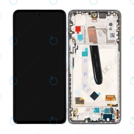 Xiaomi Poco F3 - LCD zaslon + steklo na dotik + okvir (Blue) - 560004K11A00 Genuine Service Pack