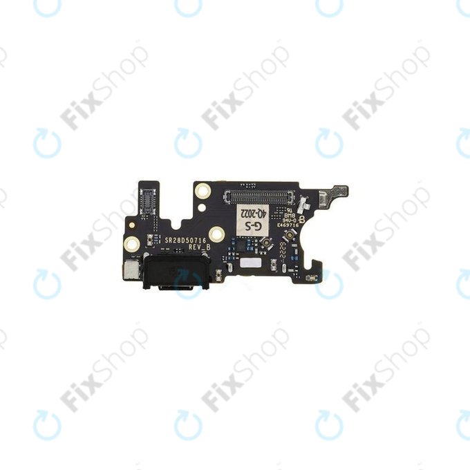 Motorola Edge 30 Neo - PCB plošča konektorja za polnjenje - 5P68C21409 Genuine Service Pack