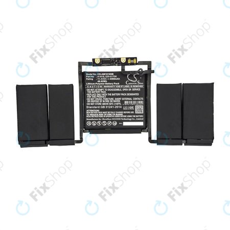 Apple MacBook Pro 13" A1706 (Early 2016 - Late 2017) - Baterija A1819 4300mAh HQ