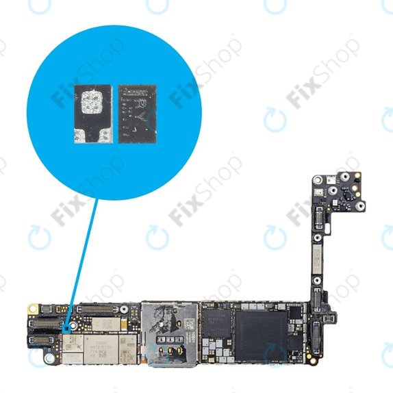 Apple iPhone 8 - napajalnik IC Q3200 / Q3201