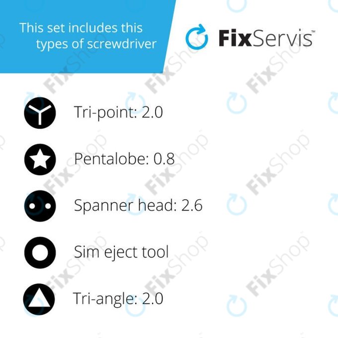 Jakemy JM-8128 - Komplet servisnega orodja za servis elektronike 45 v 1