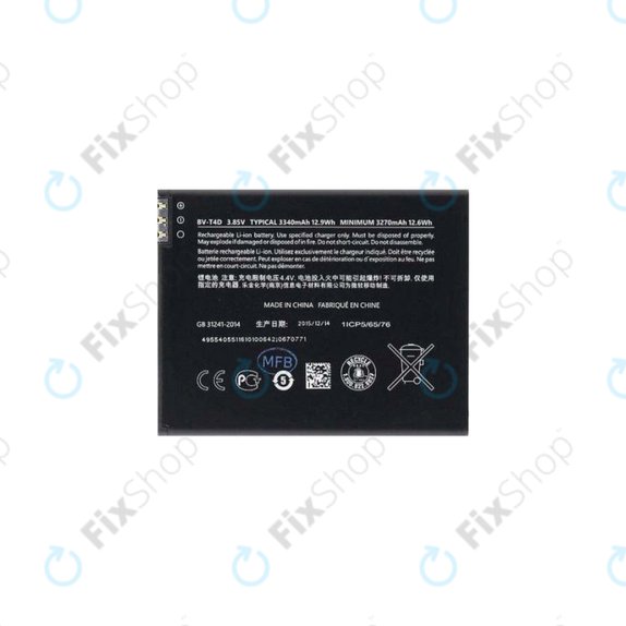 Microsoft Lumia 950 XL - Baterija BV-T4D 3340mAh
