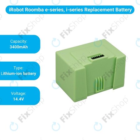 iRobot Roomba e-series, i-series - Baterija ABL-D1, 4624864, ABL-D2 Li-Ion 14.4V 3400mAh