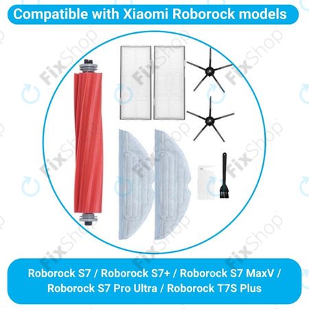 Xiaomi Roborock S7, S7+, S7 MaxV, S7 Pro Ultra, T7S Plus - Standardni komplet (Črna)