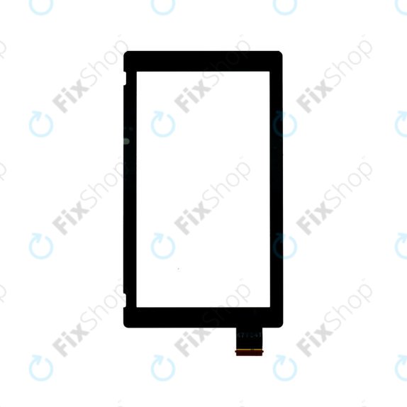Steklo zaslona na dotik (Black) za Nintendo Switch