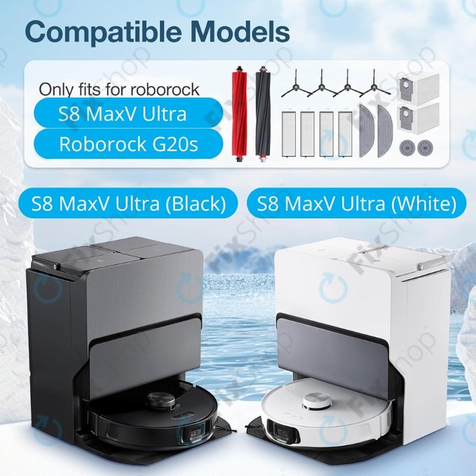 Xiaomi Roborock G20s, S8 MaxV Ultra - Razširjeni komplet