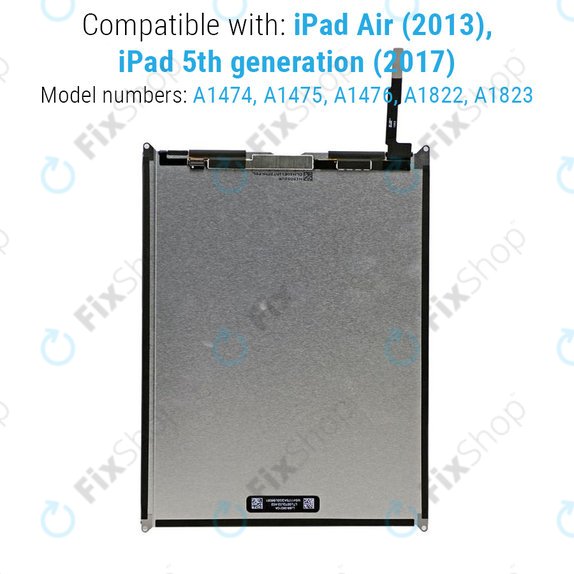 Apple iPad Air, iPad (5th Gen 2017) - LCD zaslon OLED