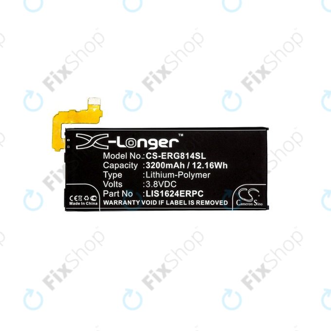 Baterija za Sony Maple Ds, Xperia XZ Premium, 3200mAh, Li-Pol, 3.8 V, LIP1642ERPC, HQ