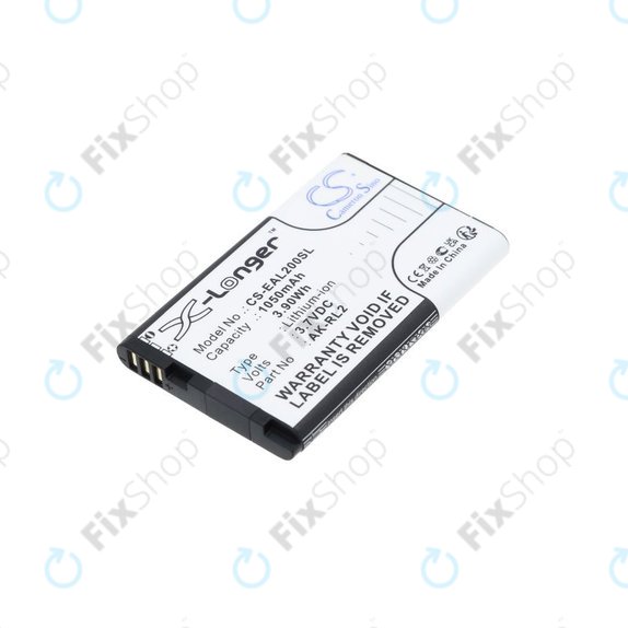 Baterija za Emporia Essence Plus, Talk comfort, V20, 1050mAh, Li-Ion, 3.7V, AK-RL2, HQ