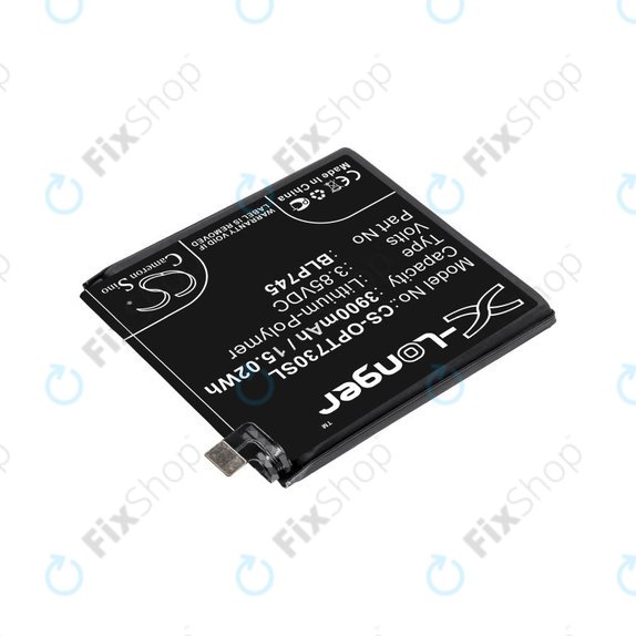 Baterija za OnePlus 7T Pro, 3900mAh, Li-Pol, 3.85 V, BLP745, HQ