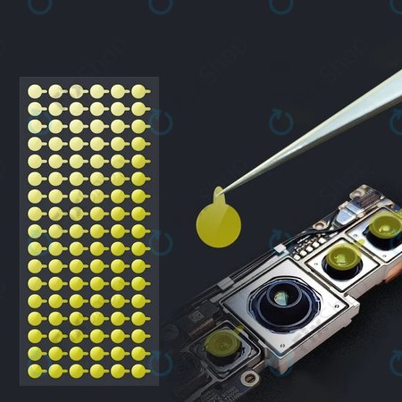 Zaščitne proti-prašne nalepke za kamero in infrardeči senzor - 100 kos