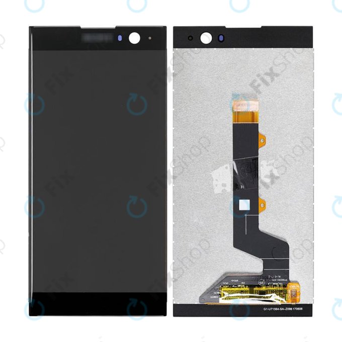Sony Xperia XA2 H4113 - LCD zaslon + steklo na dotik (Black) TFT