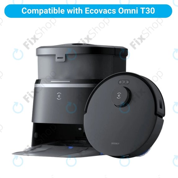 Komplet nadomestnih delov za Ecovacs Omni T30 (2x Glavna krtača, 4x Filter, 4x Stranska krtača, 8x Krpa za brisanje, 4x Vrečka za prah)