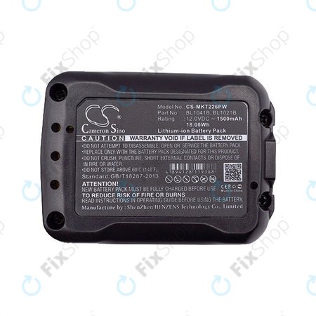Makita CXT, C, D, F, H, J, P, R, S, T-series - Baterija BL10xx Li-Ion 1500mAh HQ