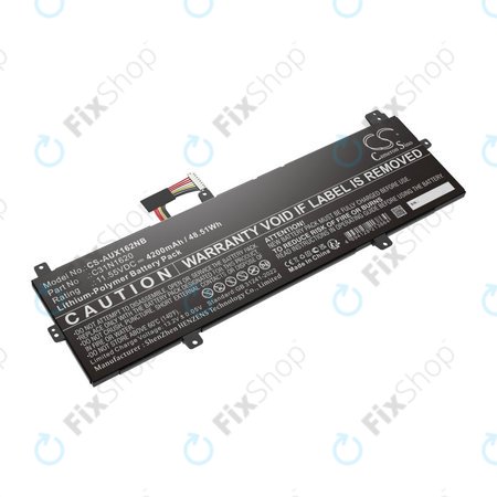 Baterija za Asus BX430, Expertbook B5440fa, P5240ua-1a, 4200mAh, Li-Pol, 11.55V, C31N1620, HQ
