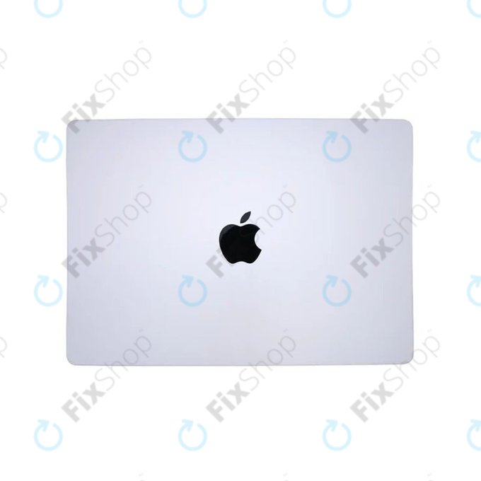 LCD zaslon za MacBook Pro 14", A3112, A3185 (2024), s sprednjim steklom in pokrovom, Nano-Texture, Silver, 661-41793, Genuine Apple