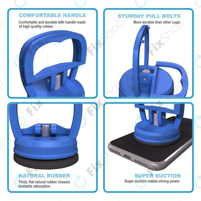 Fiksni prisesek za odpiralne naprave (plastika, guma)