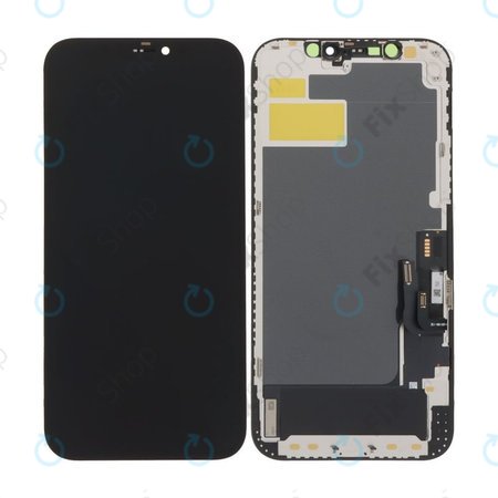 Zaslon Soft OLED za iPhone 12, 12 Pro - Zaslon na dotik + Okvir, DIAGNOSTIC