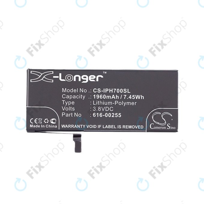 Apple iPhone 7 - Baterija 616-00255 1960mAh HQ