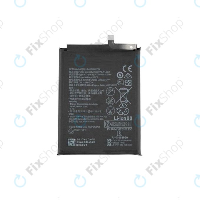 Batteria L2M1 HB436486ECW Per Huawei Mate 10 Pro – 4000 MAh, 15.3 Wh Con Kit Cacciaviti Incluso
