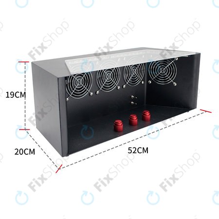 Delovna miza brez prahu za popravila