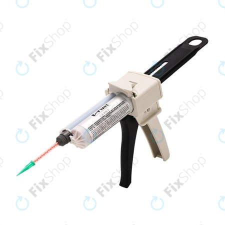 E-Fixit F14167 - AEF strukturno lepilo za zadnja stekla, leče in okvirje LCD + pištola za lepilo
