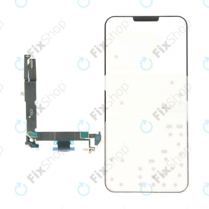 Priključek za polnjenje + Flex kabel za iPhone 16 Plus | Blue | 923-11095 | Genuine Apple